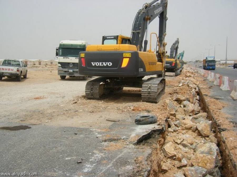 تمهيد وتسوية الأرض للمشاريع السكنية